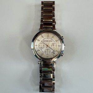 Michael Kors silver watch